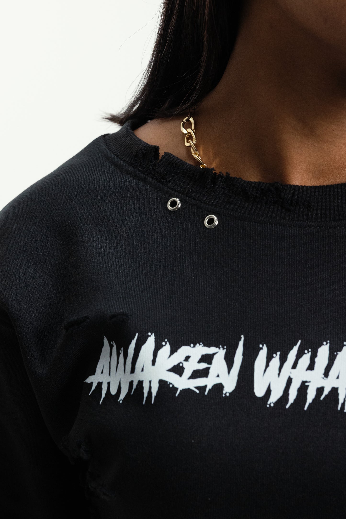 Premium Crewneck Bone Dominion